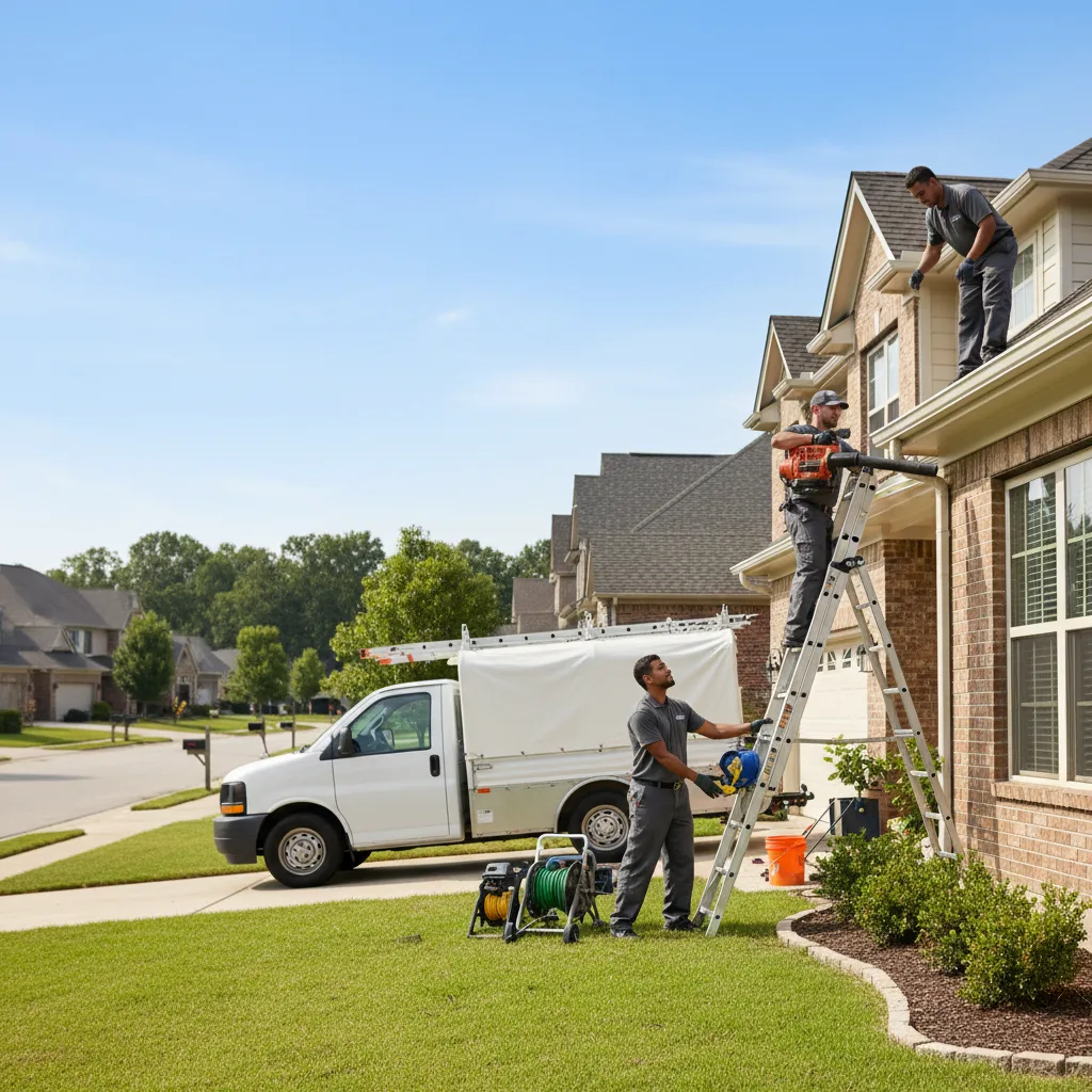 Home Gutter Service in May, TX near me
